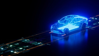 Driverless Autonomous Self Driving Artificial Intelligence Lithium Battery Electric Vehicle